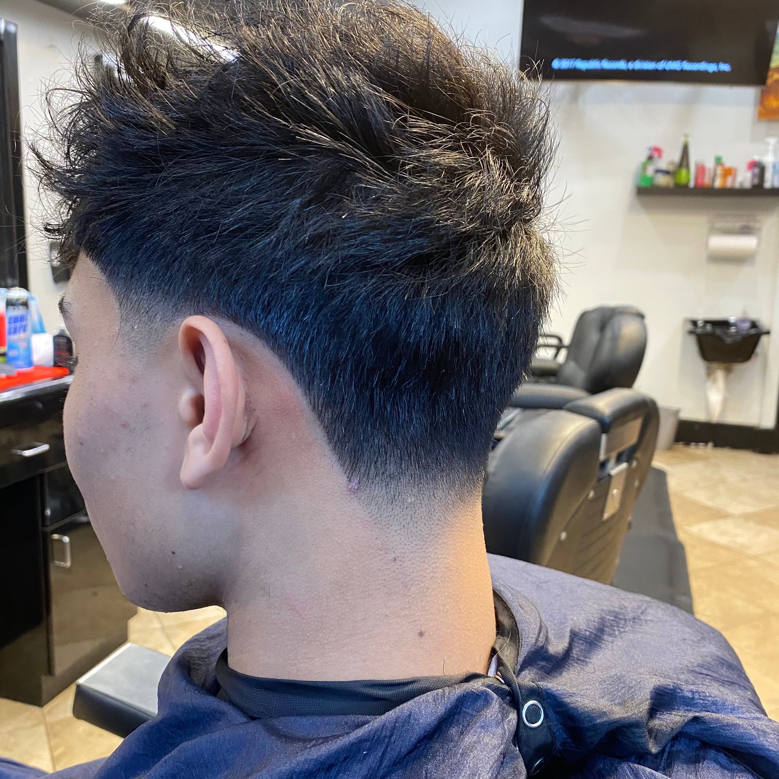 Big chop transformation before and after