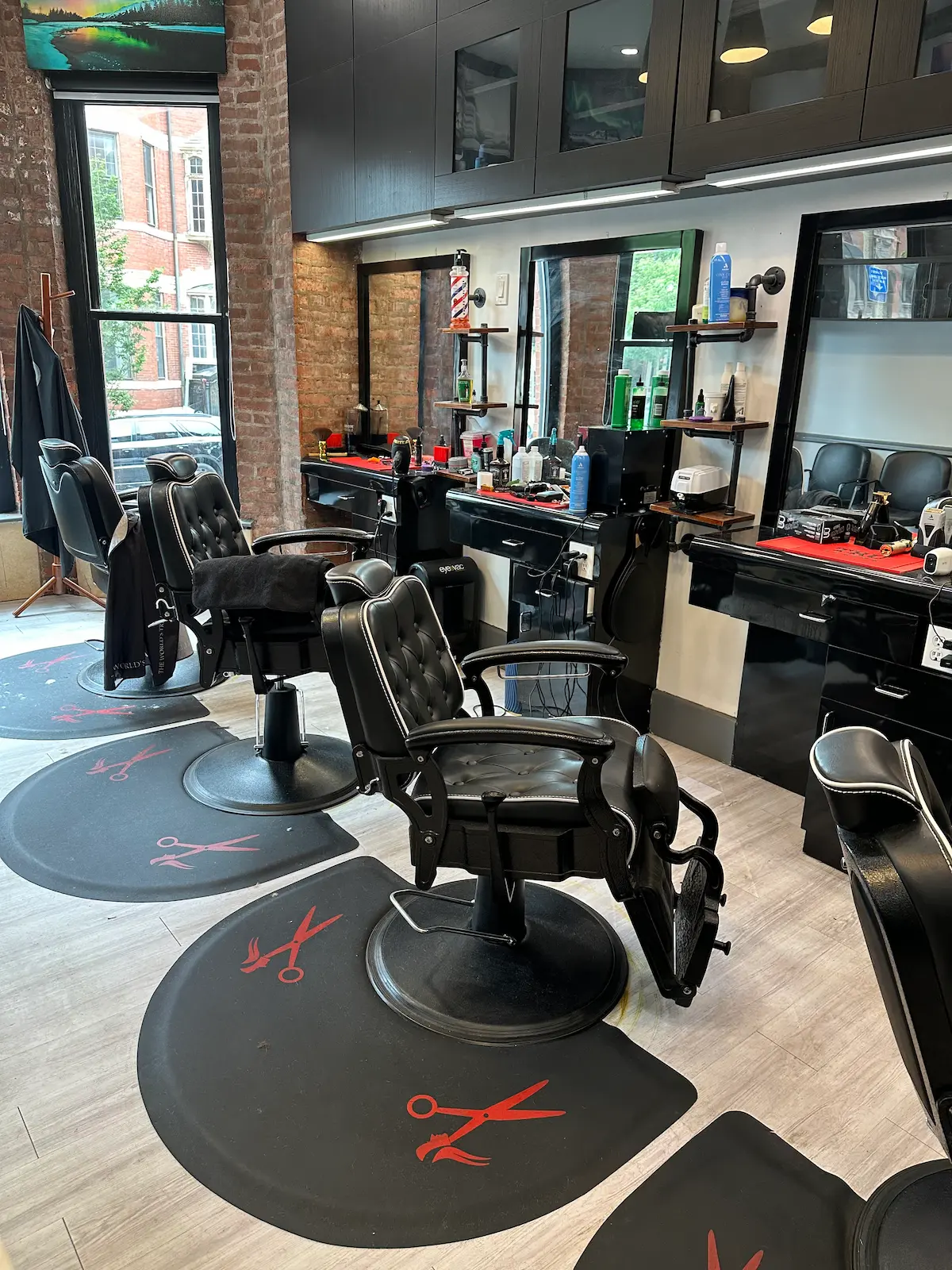 Precision haircut at ANFA Barber Shop