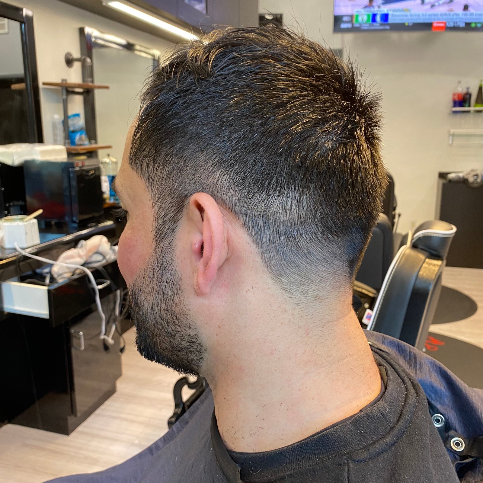 Client haircut 10
